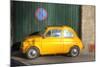 Italy, Amalfi, Old Fiat parked in a no parking zone.-Terry Eggers-Mounted Photographic Print