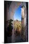 Italy, Amalfi, Tinny Back Alley in the Town.-Terry Eggers-Mounted Photographic Print