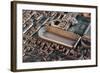 Italy, Ancient Rome, Plastic Model with Maxentius Theatre-null-Framed Giclee Print