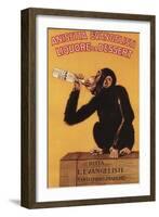 Italy - Anisetta Evangelisti Liquore da Dessert Promotional Poster-Lantern Press-Framed Art Print