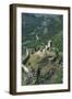 Italy, Aosta Valley, Brusson, Graines Castle, Aerial View-null-Framed Giclee Print