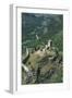 Italy, Aosta Valley, Brusson, Graines Castle, Aerial View-null-Framed Giclee Print