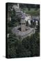 Italy, Aosta Valley, Castle of Introd, Aerial View-null-Stretched Canvas