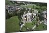 Italy, Aosta Valley, Clavalité Valley, Castle of Fenis, Aerial View-null-Mounted Giclee Print