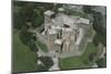 Italy, Aosta Valley, Clavalité Valley, Castle of Fenis, Aerial View-null-Mounted Giclee Print