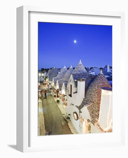 Italy, Apulia, Bari District, Itria Valley, Alberobello, Trulli (Typical Houses)-Francesco Iacobelli-Framed Photographic Print