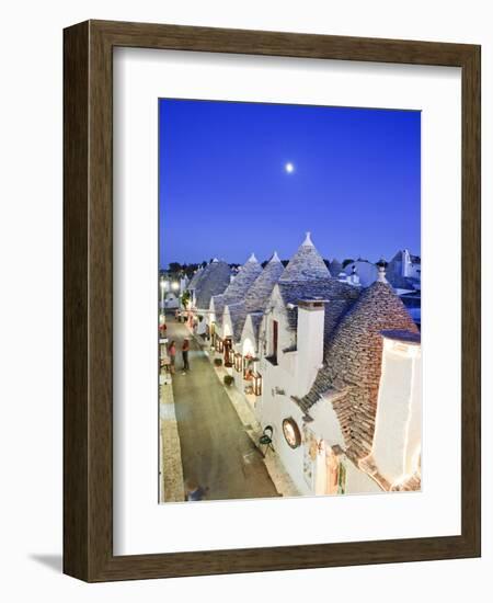 Italy, Apulia, Bari District, Itria Valley, Alberobello, Trulli (Typical Houses)-Francesco Iacobelli-Framed Photographic Print