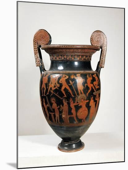 Italy, Apulia, Krater-null-Mounted Giclee Print