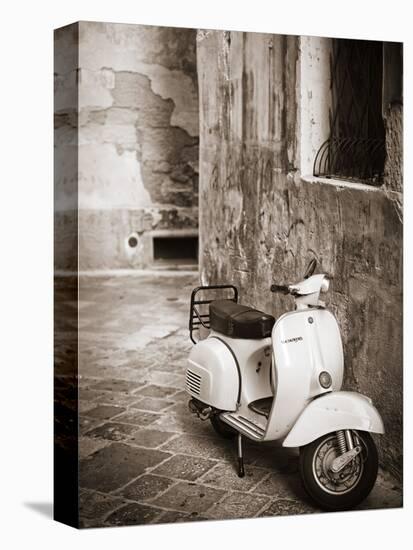 Italy, Apulia, Lecce District, Salentine Peninsula, Salento, Lecce, Vespa Scooter-Francesco Iacobelli-Stretched Canvas