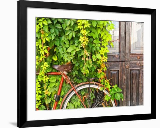 Italy, Apulia, Lecce District, Salentine Peninsula, Salento, Otranto, Street-Francesco Iacobelli-Framed Photographic Print