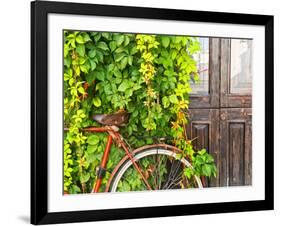 Italy, Apulia, Lecce District, Salentine Peninsula, Salento, Otranto, Street-Francesco Iacobelli-Framed Photographic Print