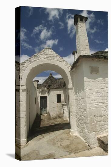 Italy, Apulia, Murge Plateau, Alberobello, Trullo Sovrano-null-Stretched Canvas