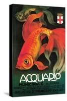 Italy - Aquarium & Municipal Park Promotional Poster-Lantern Press-Stretched Canvas