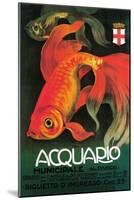 Italy - Aquarium & Municipal Park Promotional Poster-Lantern Press-Mounted Art Print
