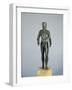 Italy, Arezzo Province, Quarata, Bronze Statue Depicting Athlete-null-Framed Giclee Print