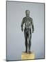 Italy, Arezzo Province, Quarata, Bronze Statue Depicting Athlete-null-Mounted Giclee Print