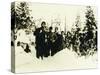Italy, Asiago, Plateau of the Seven Communities, Partisan Unit-null-Stretched Canvas