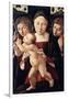 Italy, Asissi, Madonna and Child with Two Angels, 1495-1500-null-Framed Giclee Print