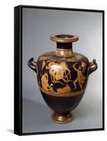 Italy, Basilicata, Hydria Depicting the Medea Escape-null-Framed Stretched Canvas