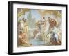 Italy, Bergamo, Colleoni Chapel, Lunette Showing Baptism of Christ-Giambattista Tiepolo-Framed Giclee Print