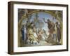 Italy, Bergamo, Colleoni Chapel, St John Baptist Preaching to Crowd, 1733-Giovanni Battista Tiepolo-Framed Giclee Print
