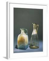 Italy, Bergamo, Lovere, Glass Ampullas from Tomb-null-Framed Giclee Print