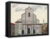 Italy, Bologna, Basilica of San Petronio, 16th Century-null-Framed Stretched Canvas