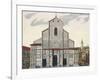 Italy, Bologna, Basilica of San Petronio, 16th Century-null-Framed Giclee Print