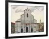 Italy, Bologna, Basilica of San Petronio, 16th Century-null-Framed Giclee Print