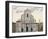 Italy, Bologna, Basilica of San Petronio, 16th Century-null-Framed Giclee Print