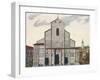 Italy, Bologna, Basilica of San Petronio, 16th Century-null-Framed Giclee Print