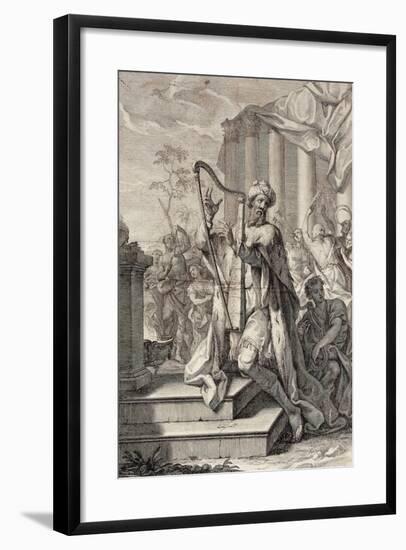 Italy, Bologna, First Page of the Collection of Psalms-null-Framed Giclee Print