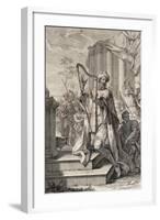 Italy, Bologna, First Page of the Collection of Psalms-null-Framed Giclee Print