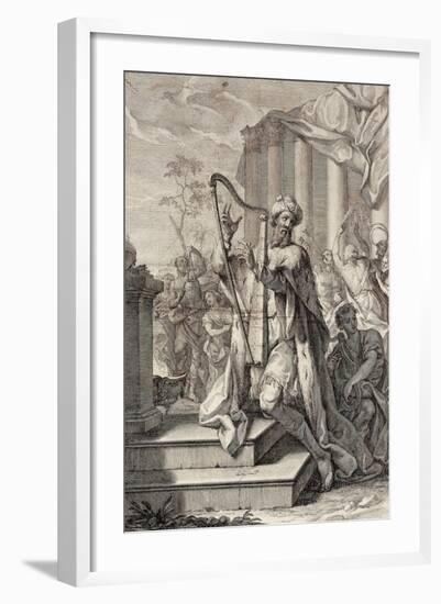 Italy, Bologna, First Page of the Collection of Psalms-null-Framed Giclee Print