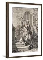 Italy, Bologna, First Page of the Collection of Psalms-null-Framed Giclee Print