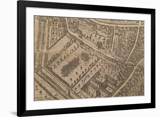 Italy, Bologna, Ichnoscenografia of Bologna-null-Framed Giclee Print