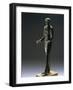 Italy, Bologna, Monte Acuto Ragazza, Bronze Statue Depicting Female Youth Praying-null-Framed Giclee Print