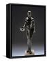 Italy, Bologna, Monte Acuto Ragazza, Bronze Statue Depicting Male Youth Praying-null-Framed Stretched Canvas