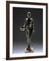 Italy, Bologna, Monte Acuto Ragazza, Bronze Statue Depicting Male Youth Praying-null-Framed Premium Giclee Print