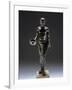 Italy, Bologna, Monte Acuto Ragazza, Bronze Statue Depicting Male Youth Praying-null-Framed Giclee Print