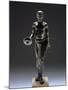 Italy, Bologna, Monte Acuto Ragazza, Bronze Statue Depicting Male Youth Praying-null-Mounted Giclee Print