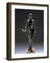 Italy, Bologna, Monte Acuto Ragazza, Bronze Statue Depicting Male Youth Praying-null-Framed Giclee Print