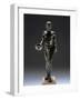 Italy, Bologna, Monte Acuto Ragazza, Bronze Statue Depicting Male Youth Praying-null-Framed Giclee Print