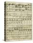 Italy, Bologna, Musical Score of the First Edition, Medea-null-Stretched Canvas