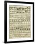 Italy, Bologna, Musical Score of the First Edition, Medea-null-Framed Giclee Print