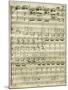 Italy, Bologna, Musical Score of the First Edition, Medea-null-Mounted Giclee Print