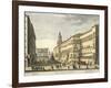 Italy, Bologna, Neptune Square and Town Hall-Placido Caloiro and Francesco Oliva-Framed Giclee Print