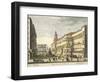 Italy, Bologna, Neptune Square and Town Hall-Placido Caloiro and Francesco Oliva-Framed Giclee Print