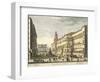 Italy, Bologna, Neptune Square and Town Hall-Placido Caloiro and Francesco Oliva-Framed Giclee Print