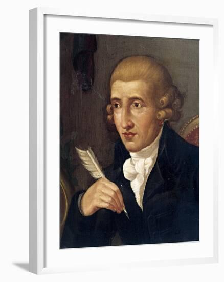 Italy, Bologna, Portrait of Franz Joseph Haydn, Detail-null-Framed Giclee Print